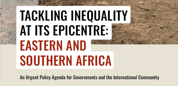 TACKLING INEQUALITY AT ITS EPICENTRE: EASTERN AND SOUTHERN AFRICA